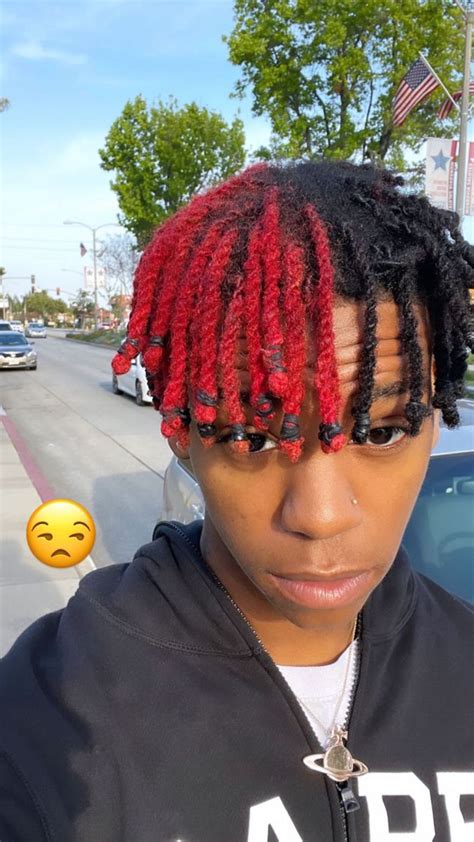 dark red dreads|dye color for boy dreads.